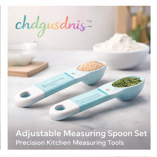chdgusdnis™ Adjustable Measuring Spoon Set – Precision Kitchen Tools
