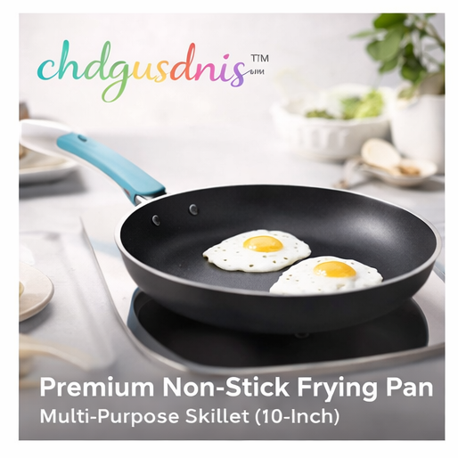 chdgusdnis™ Premium Non-Stick Frying Pan – Multi-Purpose Skillet (10-Inch)